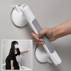 No-Drill Suction Bathroom Safety Handrail