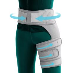 Adjustable Hip Support Brace with Thigh Compression Sleeve